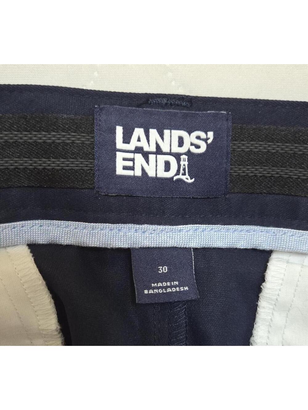 Lands' End Men's Navy Blue Shorts Size 30 - Picture 3 of 4